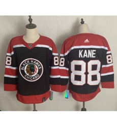 Men's Chicago Blackhawks #88 Patrick Kane Black 2020-21 Special Edition Replica Player Jersey