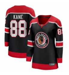 Women's Chicago Blackhawks #88 Patrick Kane Fanatics Branded Black 2020-21 Special Edition Breakaway Player Jersey