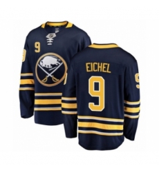 Men's Buffalo Sabres #9 Jack Eichel Fanatics Branded Navy Blue Home Breakaway NHL Jersey