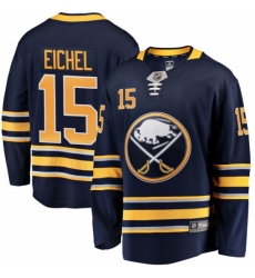 Youth Buffalo Sabres #15 Jack Eichel Fanatics Branded Navy Blue Home Breakaway NHL Jersey