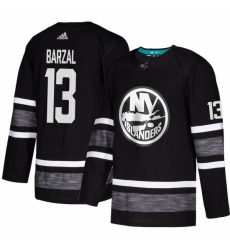 Men's Adidas New York Islanders #13 Mathew Barzal Black 2019 All-Star Game Parley Authentic Stitched NHL Jersey