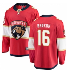 Men's Florida Panthers #16 Aleksander Barkov Fanatics Branded Red Home Breakaway NHL Jersey