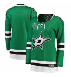 Women's Dallas Stars Blank Fanatics Branded Green 2020 Stanley Cup Final Bound Home Breakaway Jersey