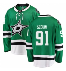 Men's Dallas Stars #91 Tyler Seguin Fanatics Branded Green Home Breakaway NHL Jersey