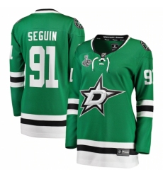 Women's Dallas Stars #91 Tyler Seguin Fanatics Branded Green 2020 Stanley Cup Final Bound Home Player Breakaway Jersey
