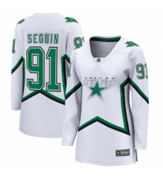 Women's Dallas Stars #91 Tyler Seguin Fanatics Branded White 2020-21 Special Edition Breakaway Player Jersey