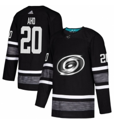 Men's Adidas Carolina Hurricanes #20 Sebastian Aho Black 2019 All-Star Game Parley Authentic Stitched NHL Jersey