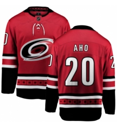 Men's Carolina Hurricanes #20 Sebastian Aho Fanatics Branded Red Home Breakaway NHL Jersey