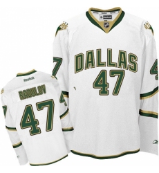 Men's Reebok Dallas Stars #47 Alexander Radulov Authentic White Third NHL Jersey