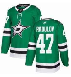 Youth Adidas Dallas Stars #47 Alexander Radulov Authentic Green Home NHL Jersey