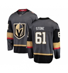 Men's Vegas Golden Knights #61 Mark Stone Authentic Black Home Fanatics Branded Breakaway Hockey Jersey