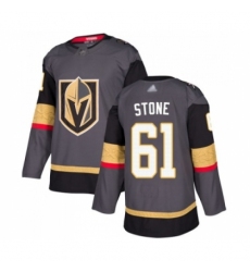 Youth Vegas Golden Knights #61 Mark Stone Authentic Gray Home Hockey Jersey