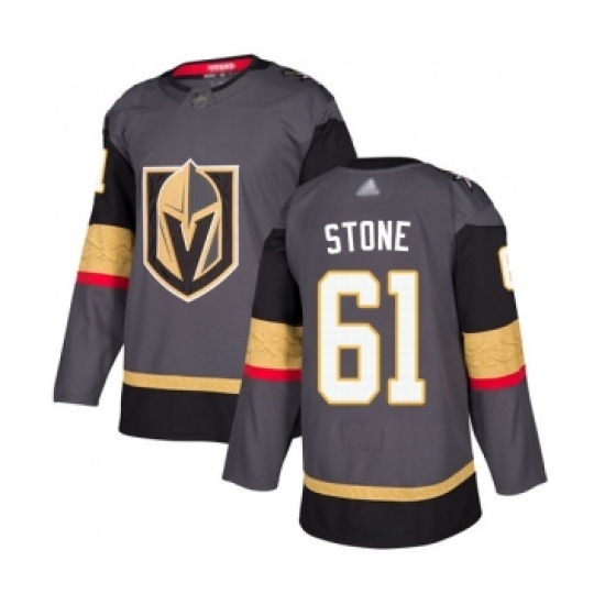 Youth Vegas Golden Knights #61 Mark Stone Authentic Gray Home Hockey Jersey Youth Vegas Golden Knights #61 Mark Stone Authentic Gray Home Hockey Jersey