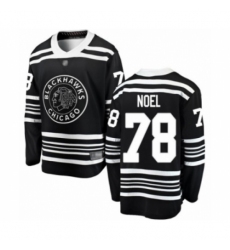 Men's Chicago Blackhawks #78 Nathan Noel Black Alternate Fanatics Branded Breakaway Hockey Jersey
