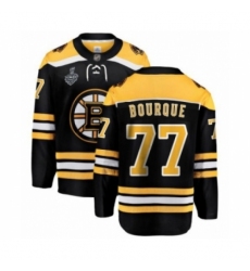 Youth Boston Bruins #77 Ray Bourque Authentic Black Home Fanatics Branded Breakaway 2019 Stanley Cup Final Bound Hockey Jersey
