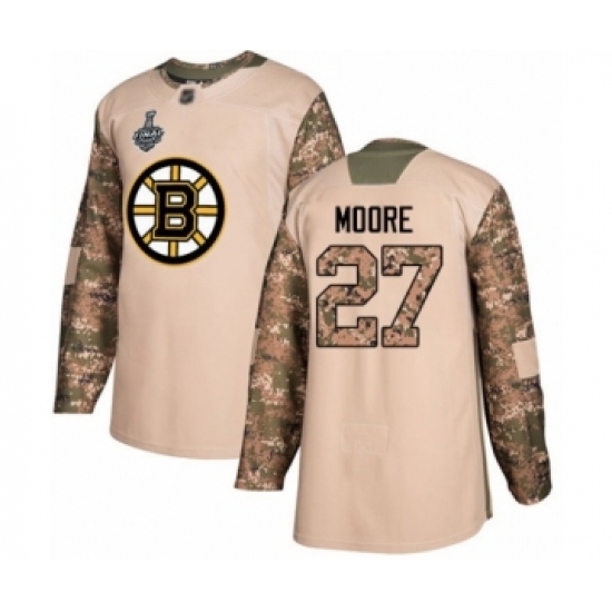 Youth Boston Bruins #27 John Moore Authentic Camo Veterans Day Practice 2019 Stanley Cup Final Bound Hockey Jersey Youth Boston Bruins #27 John Moore Authentic Camo Veterans Day Practice 2019 Stanley Cup Final Bound Hockey Jersey