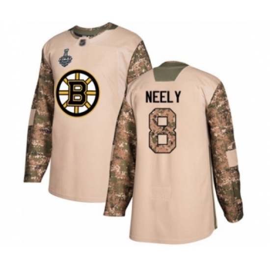 Youth Boston Bruins #8 Cam Neely Authentic Camo Veterans Day Practice 2019 Stanley Cup Final Bound Hockey Jersey Youth Boston Bruins #8 Cam Neely Authentic Camo Veterans Day Practice 2019 Stanley Cup Final Bound Hockey Jersey