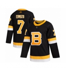 Youth Boston Bruins #7 Phil Esposito Authentic Black Alternate Hockey Jersey
