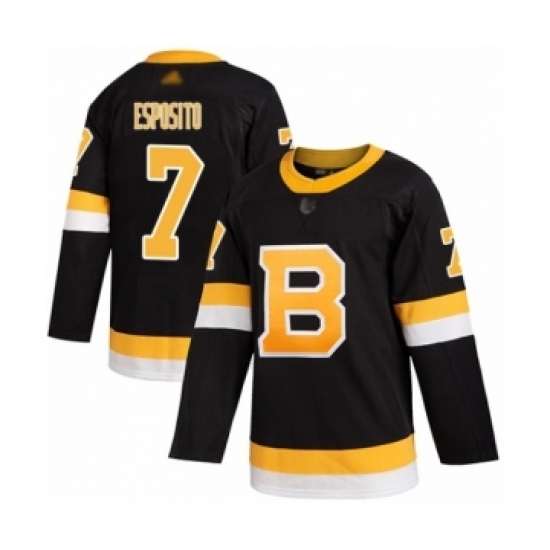 Youth Boston Bruins #7 Phil Esposito Authentic Black Alternate Hockey Jersey Youth Boston Bruins #7 Phil Esposito Authentic Black Alternate Hockey Jersey