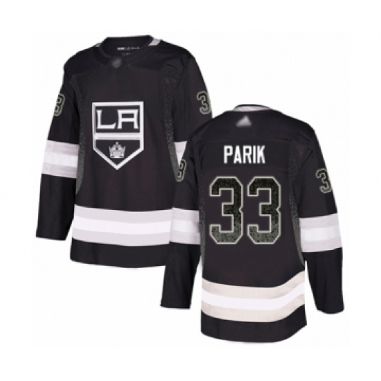 Men's Los Angeles Kings #33 Lukas Parik Authentic Black Drift Fashion Hockey Jersey Men's Los Angeles Kings #33 Lukas Parik Authentic Black Drift Fashion Hockey Jersey