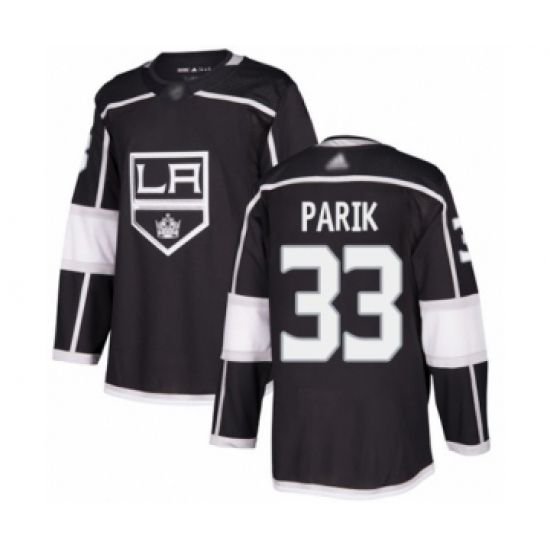 Youth Los Angeles Kings #33 Lukas Parik Authentic Black Home Hockey Jersey Youth Los Angeles Kings #33 Lukas Parik Authentic Black Home Hockey Jersey