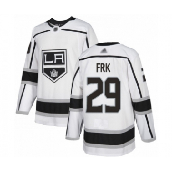 Youth Los Angeles Kings #29 Martin Frk Authentic White Away Hockey Jersey Youth Los Angeles Kings #29 Martin Frk Authentic White Away Hockey Jersey