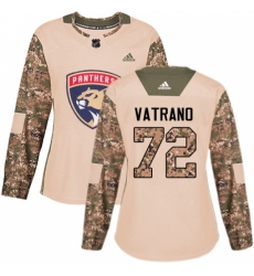 Women's Adidas Florida Panthers #72 Frank Vatrano Authentic Camo Veterans Day Practice NHL Jersey Women's Adidas Florida Panthers #72 Frank Vatrano Authentic Camo Veterans Day Practice NHL Jersey