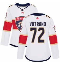 Women's Adidas Florida Panthers #72 Frank Vatrano Authentic White Away NHL Jersey Women's Adidas Florida Panthers #72 Frank Vatrano Authentic White Away NHL Jersey