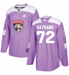 Youth Adidas Florida Panthers #72 Frank Vatrano Authentic Purple Fights Cancer Practice NHL Jersey Youth Adidas Florida Panthers #72 Frank Vatrano Authentic Purple Fights Cancer Practice NHL Jersey