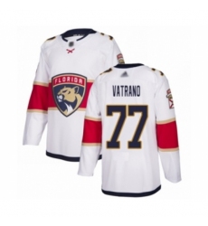 Youth Florida Panthers #77 Frank Vatrano Authentic White Away Hockey Jersey Youth Florida Panthers #77 Frank Vatrano Authentic White Away Hockey Jersey