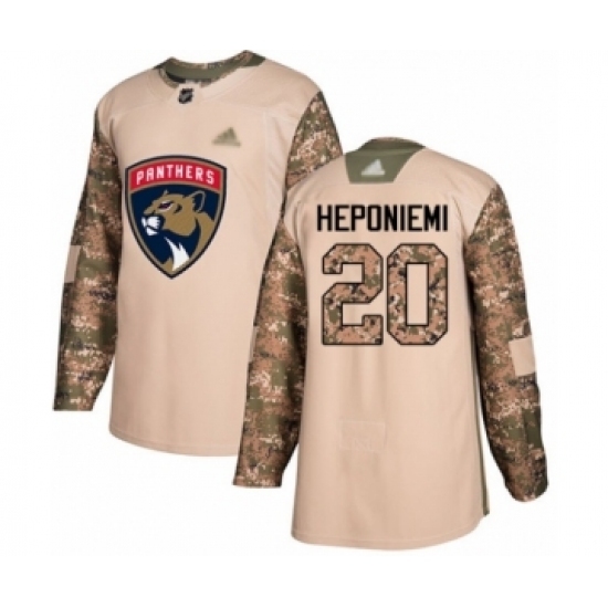 Youth Florida Panthers #20 Aleksi Heponiemi Authentic Camo Veterans Day Practice Hockey Jersey Youth Florida Panthers #20 Aleksi Heponiemi Authentic Camo Veterans Day Practice Hockey Jersey