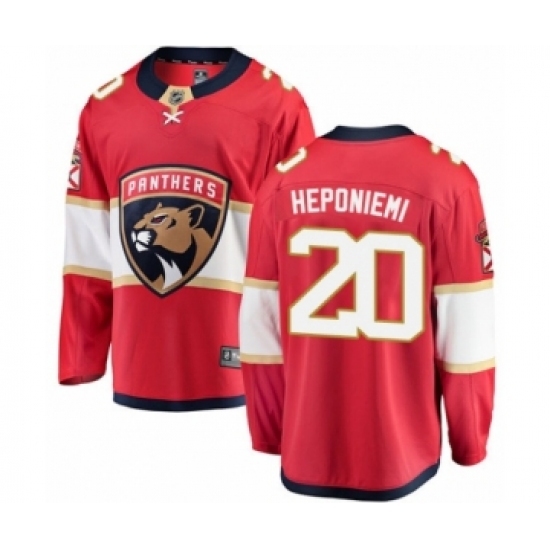Youth Florida Panthers #20 Aleksi Heponiemi Authentic Red Home Fanatics Branded Breakaway Hockey Jersey Youth Florida Panthers #20 Aleksi Heponiemi Authentic Red Home Fanatics Branded Breakaway Hockey Jersey