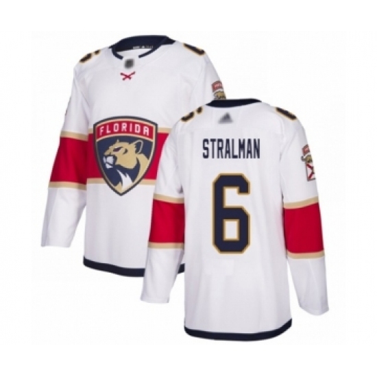 Youth Florida Panthers #6 Anton Stralman Authentic White Away Hockey Jersey Youth Florida Panthers #6 Anton Stralman Authentic White Away Hockey Jersey