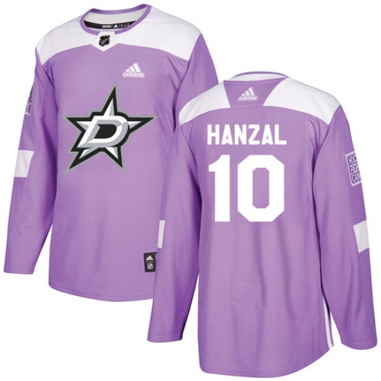 Youth Adidas Dallas Stars #10 Martin Hanzal Authentic Purple Fights Cancer Practice NHL Jersey Youth Adidas Dallas Stars #10 Martin Hanzal Authentic Purple Fights Cancer Practice NHL Jersey