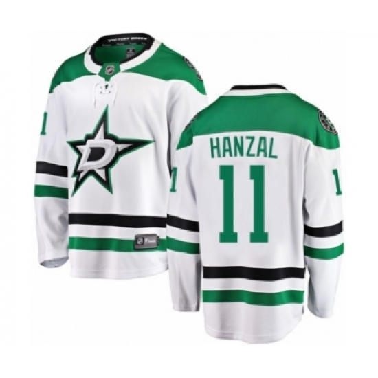 Youth Dallas Stars #11 Martin Hanzal Authentic White Away Fanatics Branded Breakaway NHL Jersey Youth Dallas Stars #11 Martin Hanzal Authentic White Away Fanatics Branded Breakaway NHL Jersey