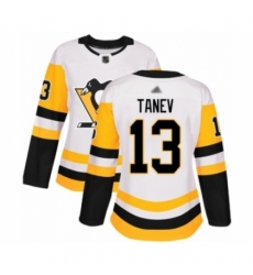 Women's Pittsburgh Penguins #18 Alex Galchenyuk Authentic Black Home Hockey Jersey
