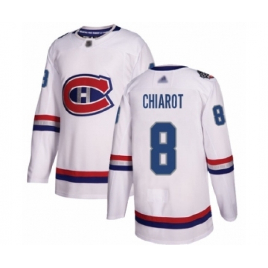 Youth Montreal Canadiens #8 Ben Chiarot Authentic White 2017 100 Classic Hockey Jersey Youth Montreal Canadiens #8 Ben Chiarot Authentic White 2017 100 Classic Hockey Jersey