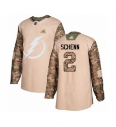 Youth Tampa Bay Lightning #2 Luke Schenn Authentic Camo Veterans Day Practice Hockey Jersey Youth Tampa Bay Lightning #2 Luke Schenn Authentic Camo Veterans Day Practice Hockey Jersey