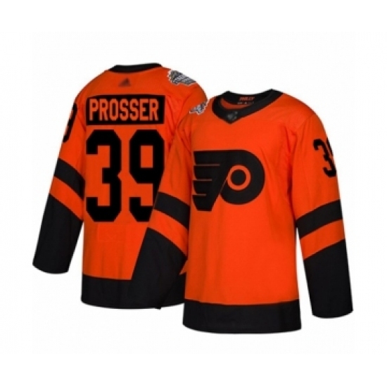 Women's Philadelphia Flyers #39 Nate Prosser Authentic Orange 2019 Stadium Series Hockey Jersey Women's Philadelphia Flyers #39 Nate Prosser Authentic Orange 2019 Stadium Series Hockey Jersey