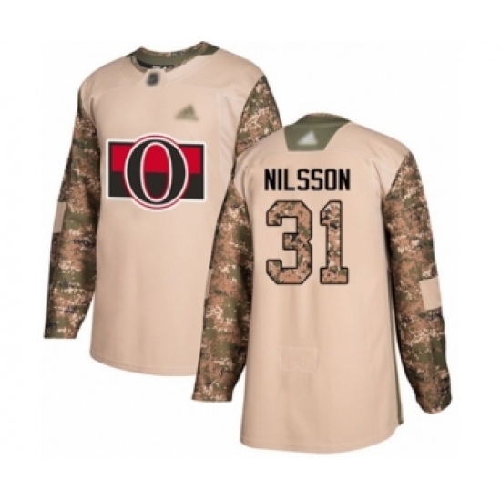 Youth Ottawa Senators #31 Anders Nilsson Authentic Camo Veterans Day Practice Hockey Jersey Youth Ottawa Senators #31 Anders Nilsson Authentic Camo Veterans Day Practice Hockey Jersey