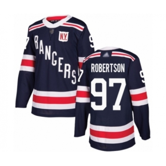 Men's New York Rangers #97 Matthew Robertson Authentic Navy Blue 2018 Winter Classic Hockey Jersey Men's New York Rangers #97 Matthew Robertson Authentic Navy Blue 2018 Winter Classic Hockey Jersey