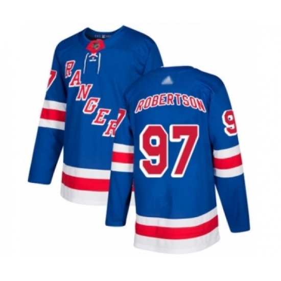 Youth New York Rangers #97 Matthew Robertson Authentic Royal Blue Home Hockey Jersey Youth New York Rangers #97 Matthew Robertson Authentic Royal Blue Home Hockey Jersey