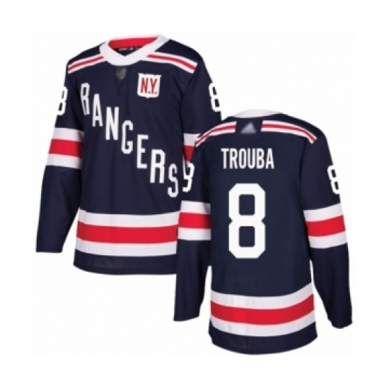 Youth New York Rangers #8 Jacob Trouba Authentic Navy Blue 2018 Winter Classic Hockey Jersey Youth New York Rangers #8 Jacob Trouba Authentic Navy Blue 2018 Winter Classic Hockey Jersey