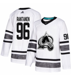 Men's Adidas Colorado Avalanche #96 Mikko Rantanen White 2019 All-Star Game Parley Authentic Stitched NHL Jersey