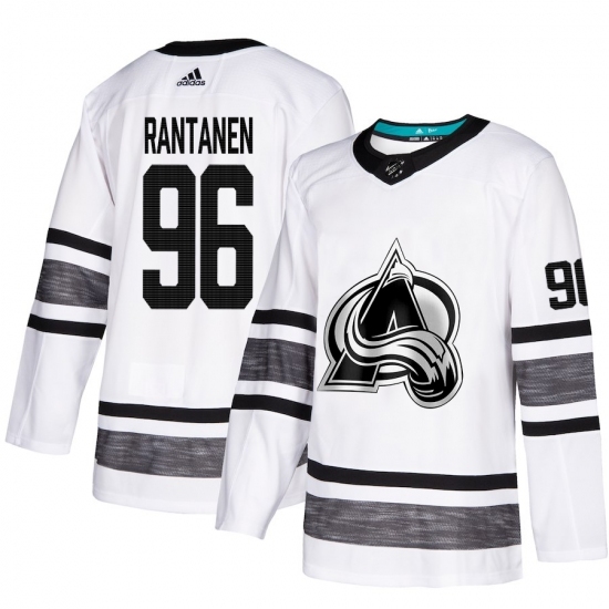 Men's Adidas Colorado Avalanche #96 Mikko Rantanen White 2019 All-Star Game Parley Authentic Stitched NHL Jersey Men's Adidas Colorado Avalanche #96 Mikko Rantanen White 2019 All-Star Game Parley Authentic Stitched NHL Jersey