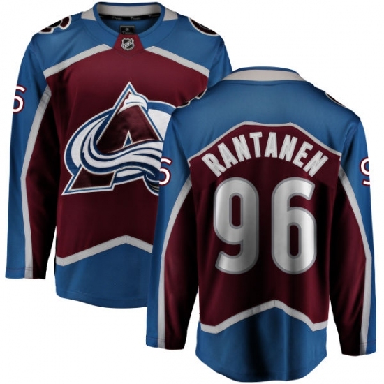 Men's Colorado Avalanche #96 Mikko Rantanen Fanatics Branded Maroon Home Breakaway NHL Jersey Men's Colorado Avalanche #96 Mikko Rantanen Fanatics Branded Maroon Home Breakaway NHL Jersey