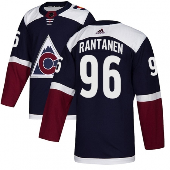 Youth Adidas Colorado Avalanche #96 Mikko Rantanen Authentic Navy Blue Alternate NHL Jersey Youth Adidas Colorado Avalanche #96 Mikko Rantanen Authentic Navy Blue Alternate NHL Jersey
