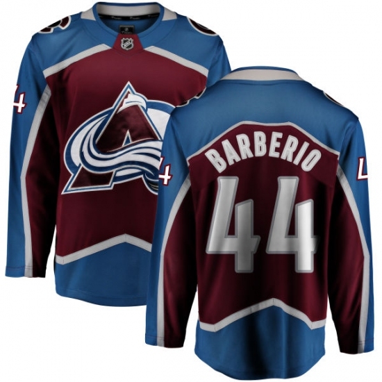 Men's Colorado Avalanche #44 Mark Barberio Fanatics Branded Maroon Home Breakaway NHL Jersey Men's Colorado Avalanche #44 Mark Barberio Fanatics Branded Maroon Home Breakaway NHL Jersey