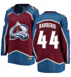 Women's Colorado Avalanche #44 Mark Barberio Fanatics Branded Maroon Home Breakaway NHL Jersey Women's Colorado Avalanche #44 Mark Barberio Fanatics Branded Maroon Home Breakaway NHL Jersey