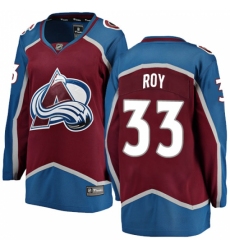 Women's Colorado Avalanche #33 Patrick Roy Fanatics Branded Maroon Home Breakaway NHL Jersey